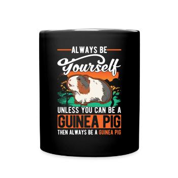 Cochon d’Inde Cadeau Cochon d’Inde - Mug uni - noir - Devant