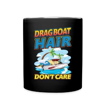 Tug boat hair - No matter - Full Colour Mug - black - Front