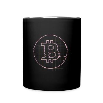 Hodler Bitcoin BTC Crypto Miner - Full Colour Mug - black - Front