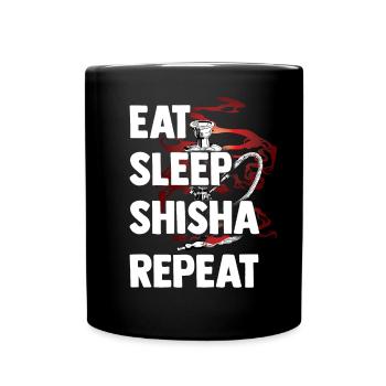 Hookah - Full Colour Mug - black - Front
