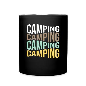 camp - Mug uni - noir - Devant