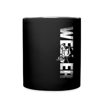 Soudeur Soudeur Soudeur Vintage Soudeur - Mug uni - noir - Devant