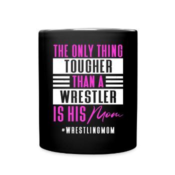 Lutte Lutte Cadeau de lutteur lutteur - Mug uni - noir - Devant