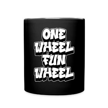 Onewheel Fun Wheel Shirt Cadeau - Mug uni - noir - Devant