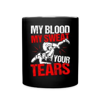 Lutte Lutte Cadeau de lutteur lutteur - Mug uni - noir - Devant