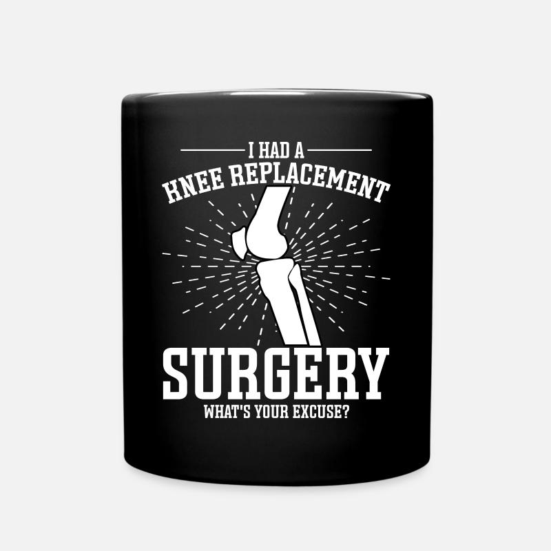 Arthroplastie du genou - Mug uni - noir