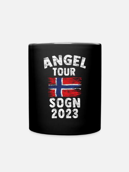 SOGN 2023 - Angel Tour Norvège personnalisable - Mug uni - noir