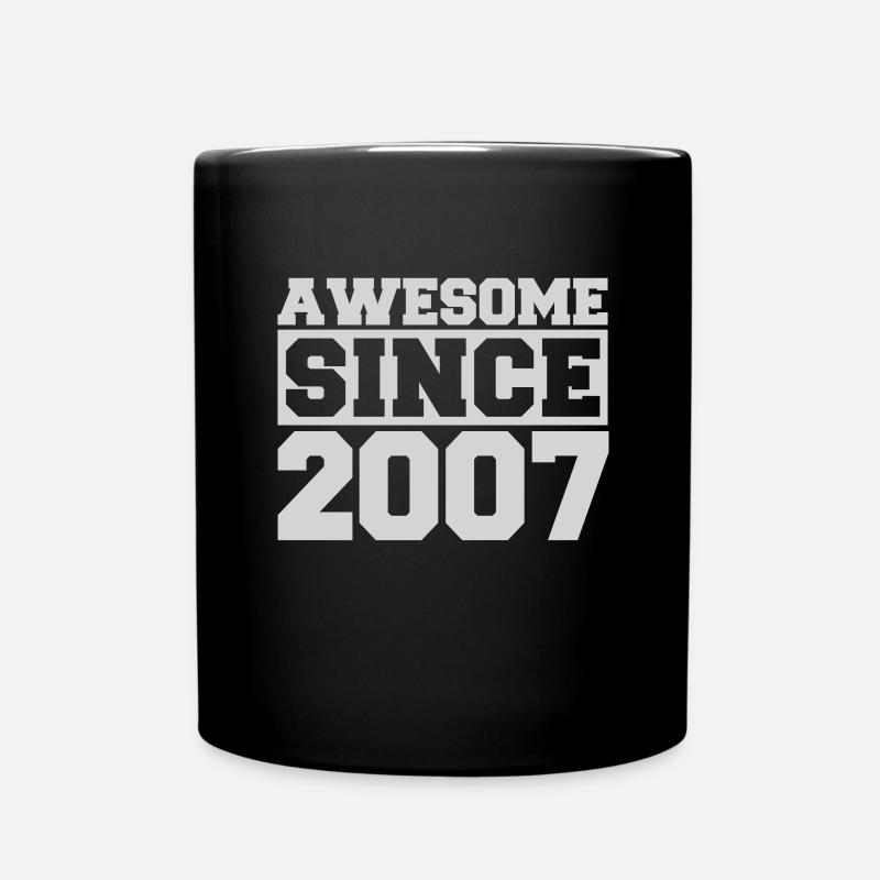 Génial depuis 2007 - Mug uni - noir