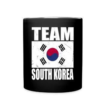 Équipe de Corée du Sud de football - Mug uni - noir - Devant