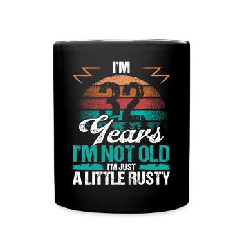 32 Idée d’anniversaire Drôle Je ne suis pas vieux Humour Année32 - Mug uni - noir - Devant