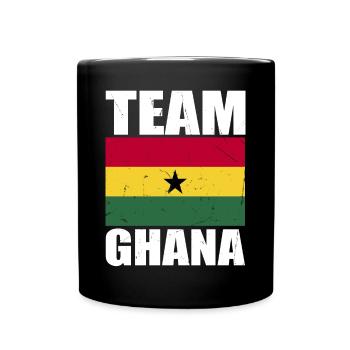 Équipe du Ghana de football - Mug uni - noir - Devant