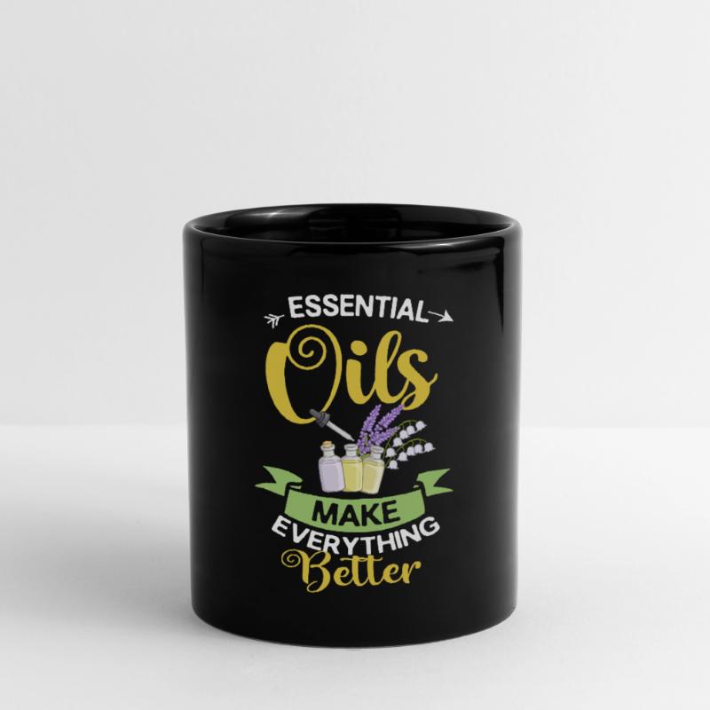 Essential Oil Diffuser Aromatherapy Plants Full Colour Mug