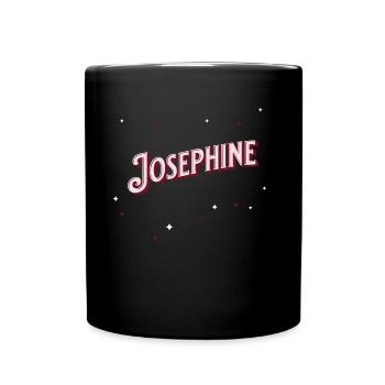 Josephine name personalized - Full Colour Mug - black - Front