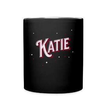 Nom Katie personnalisé - Mug uni - noir - Devant