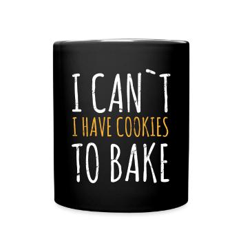 Chocolate Chip Cookie Bakery Baking Baker - Mug uni - noir - Devant