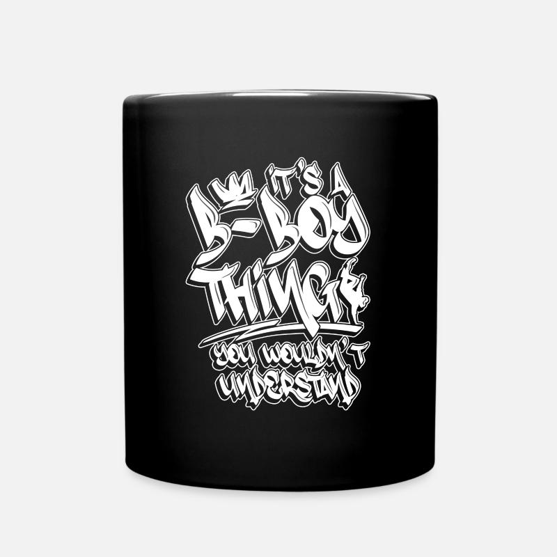 Breakdance BBoy Breakdancer Break Dance Hip Hop - Mug uni - noir