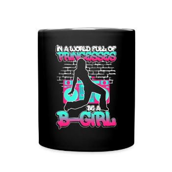 Breakdance BBoy Breakdancer Break Dance Hip Hop - Mug uni - noir - Devant