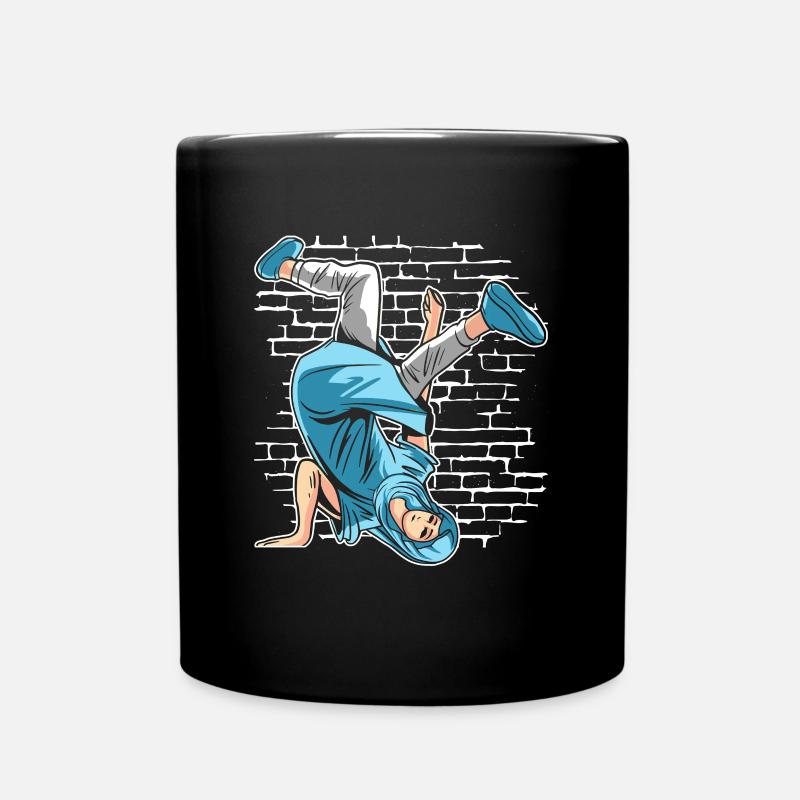 Breakdance Maria Mutter von Jesus - Breakdancer - Tasse einfarbig - Schwarz