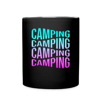 camp - Mug uni - noir - Devant