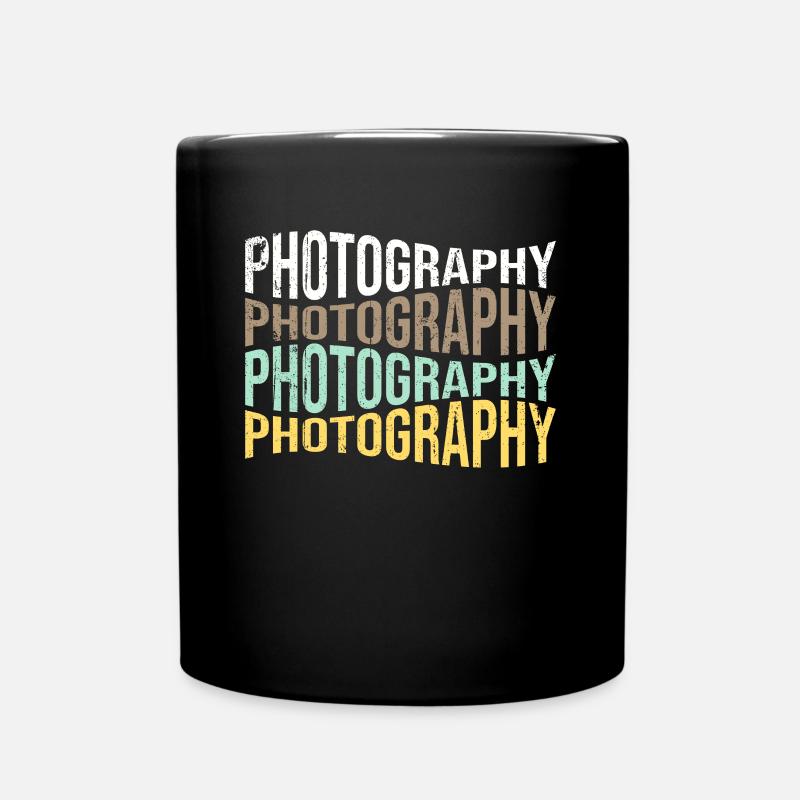 Fotografie - Tasse einfarbig - Schwarz