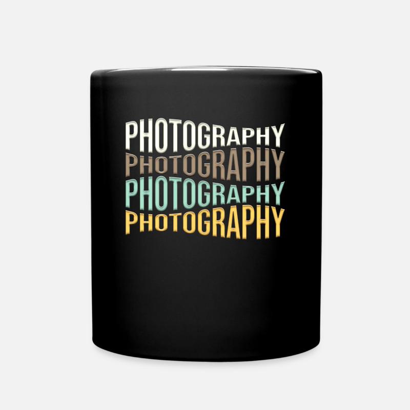 Fotografie - Tasse einfarbig - Schwarz