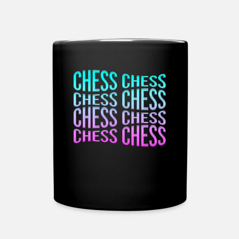 Échecs - Mug uni - noir