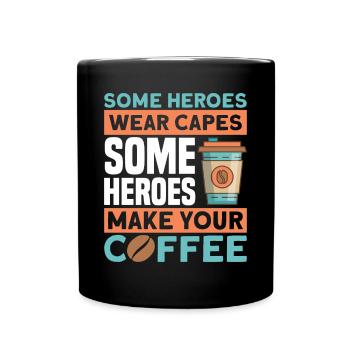 Funny Barista Coffeemaker For Coffee Lover - Full Colour Mug - black - Front