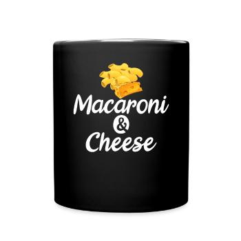 Snack Käse Liebhaber Käse Geschenk - Tasse einfarbig - Schwarz - Vorne