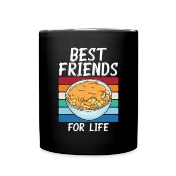 Snack Cheese Lover Cheese Gift - Full Colour Mug - black - Front