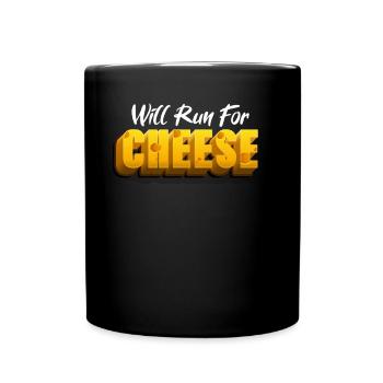 Snack Cheese Lover Cheese Gift - Mug uni - noir - Devant