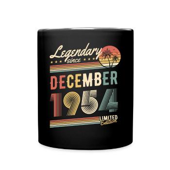 Legendary Since December 1954 Limited Edition - Tasse einfarbig - Schwarz - Vorne