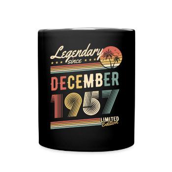 Legendary Since December 1957 Limited Edition - Tasse einfarbig - Schwarz - Vorne