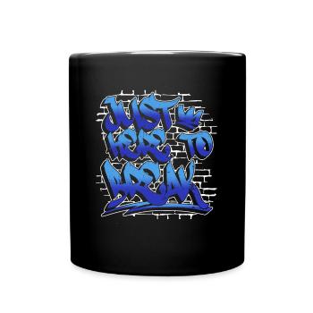 Just Here To Break - Breakdance Hip Hop - Mug uni - noir - Devant