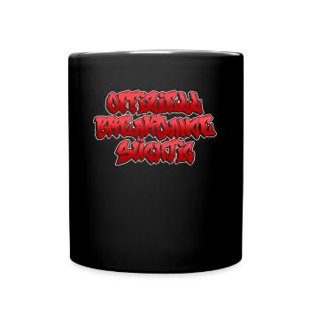 Offiziell Breakdance Süchtig - Breakdance - Tasse einfarbig - Schwarz - Vorne
