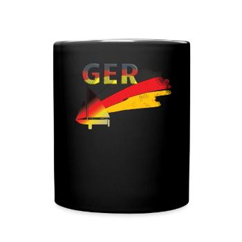 Germany Sailing - Full Colour Mug - black - Front