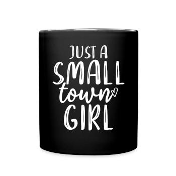 Just a small town girls' village, small - Full Colour Mug - black - Front