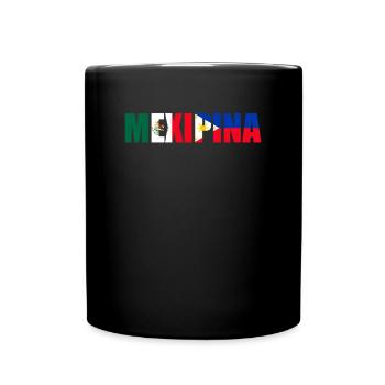 Mexipino Mexican Filipino Mexipino - Tasse einfarbig - Schwarz - Vorne