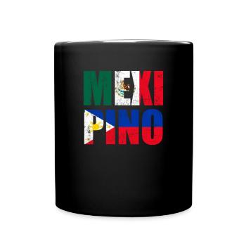 Mexipino Mexican Filipino Mexipino - Tasse einfarbig - Schwarz - Vorne