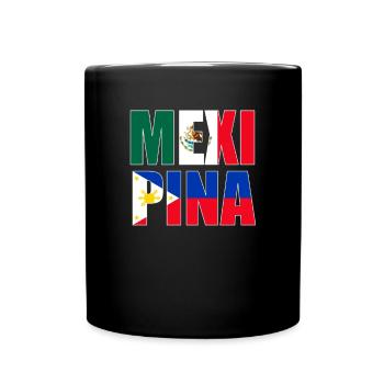 Mexipino Mexican Filipino Mexipino - Tasse einfarbig - Schwarz - Vorne