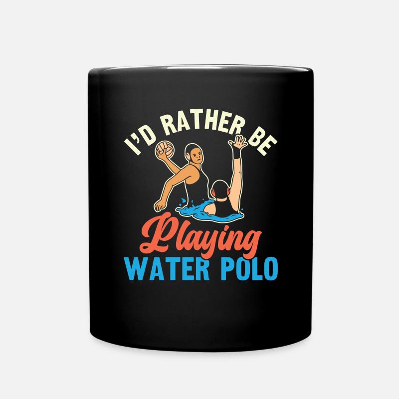 Water-polo Wasserball - Mug uni - noir