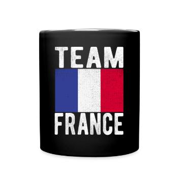 French flag - Full Colour Mug - black - Front