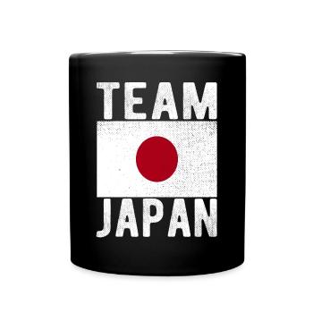 Japan Flag - Full Colour Mug - black - Front