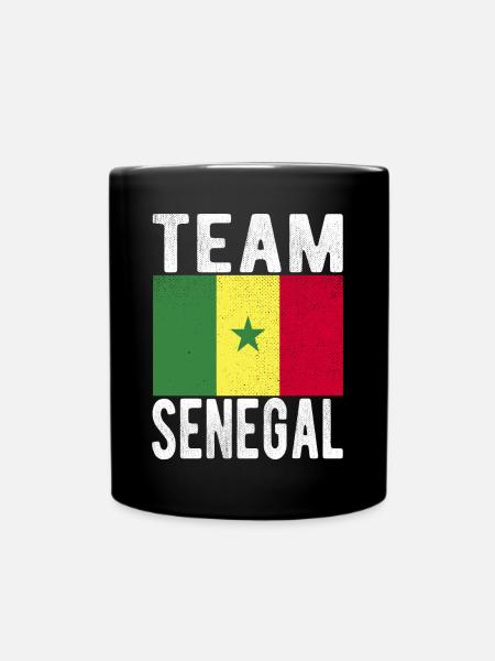 Drapeau du Sénégal - Mug uni - noir