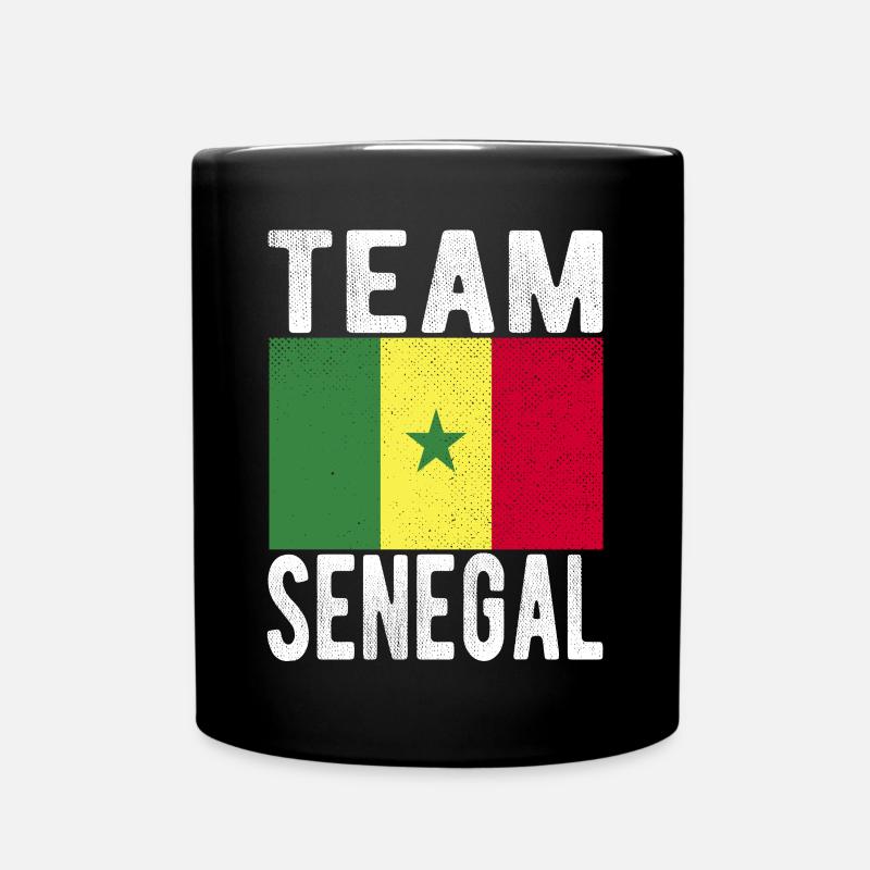 Drapeau du Sénégal - Mug uni - noir