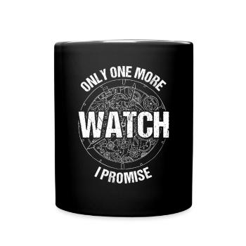 Watch Collector Watch Watchmaker - Full Colour Mug - black - Front