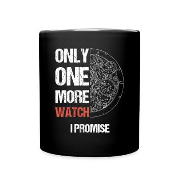 Watch Collector Watch Watchmaker - Full Colour Mug - black - Front