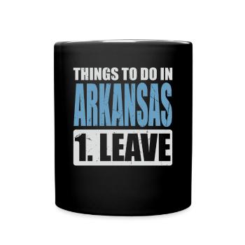 Mèmes de l’Arkansas - Mug uni - noir - Devant