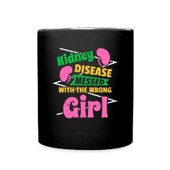 Dialysis Squad Shirt Gift - Full Colour Mug - black - Front