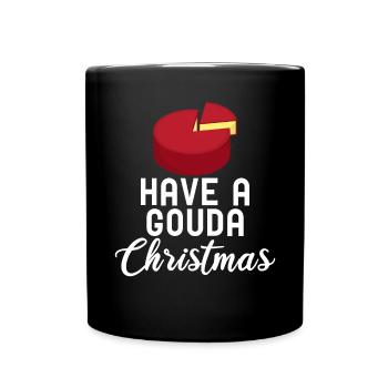 Snack Cheese Lover Cheese Gift - Mug uni - noir - Devant