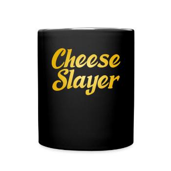 Snack Cheese Lover Cheese Gift - Full Colour Mug - black - Front